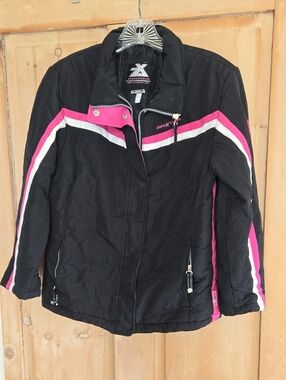 ZeroXposur Black, Pink & White Kid's Ski Jacket